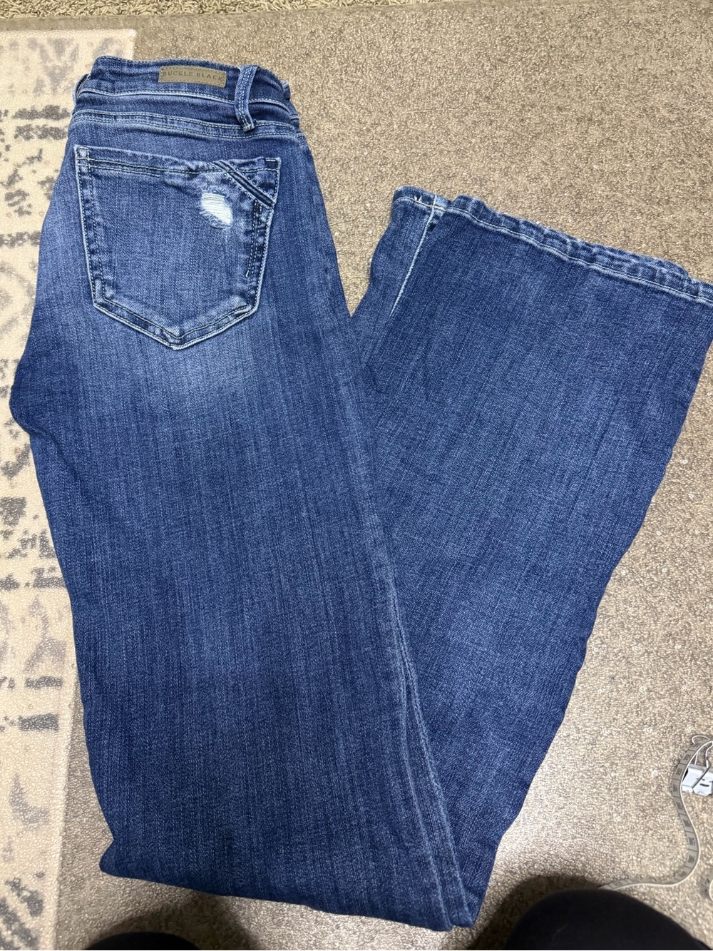 Buckle Black Women's Dark Wash Bootcut Jeans